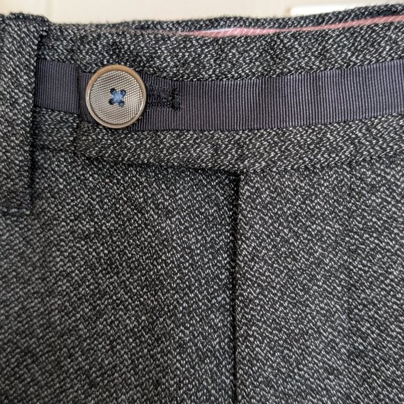 Ted Baker London Beektro Men's Slim Fit Dress Pants Charcoal 30 x 34 NWT - Picture 4 of 13